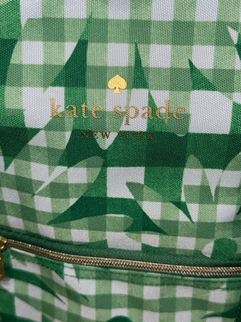 kate spade New York Daisy Gingham Cooler Tote - Picture 4 of 15